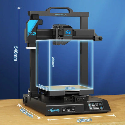 Mingda Magician X2 Premium 3D Printer - High-Quality 3D Printer for Professional Results